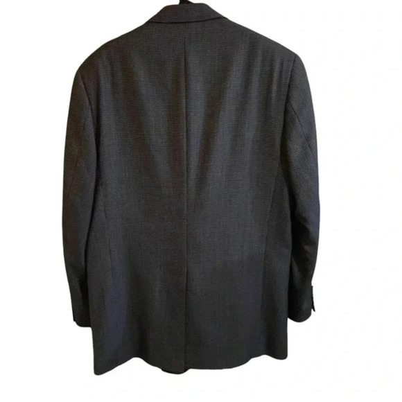 Hart Schaffner Marx Mini Houndstooth Suit Jacket Size 42L - Picture 6 of 9